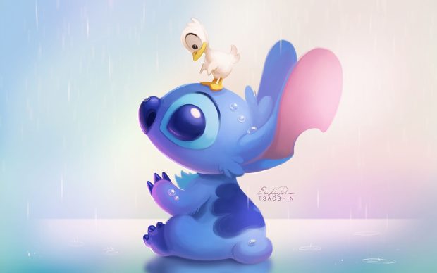 Cute Stitch Wallpaper High Quality.