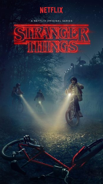 Cute Stranger Things Background for iPhone.