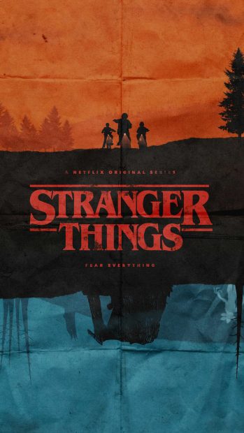 Cute Stranger Things iPhone Wallpaper 1080p.