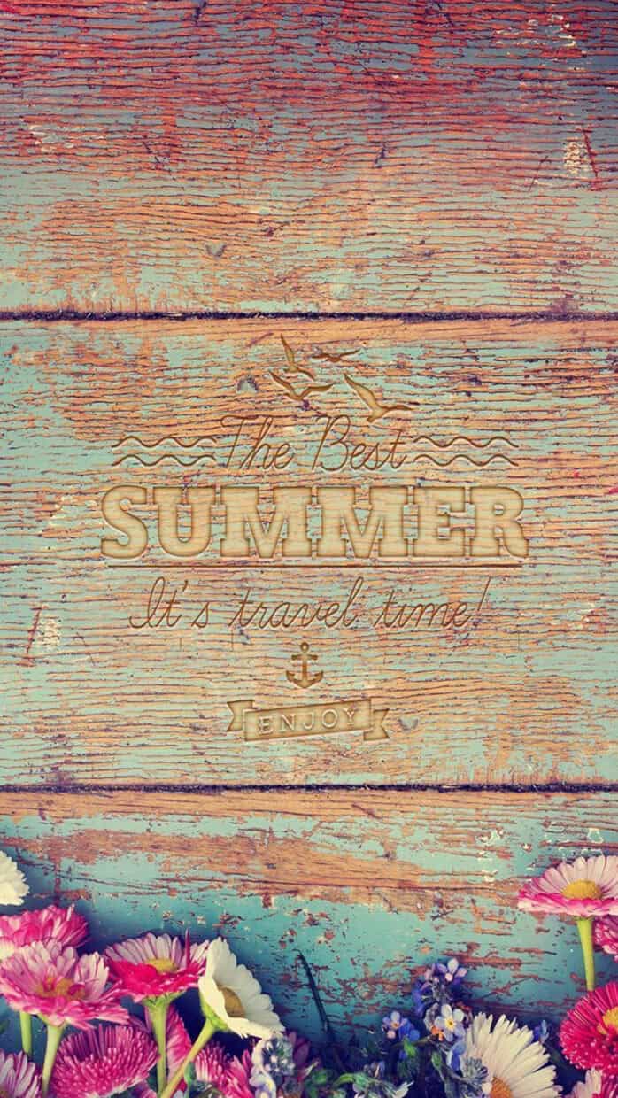 Cute Summer iPhone Wallpaper - PixelsTalk