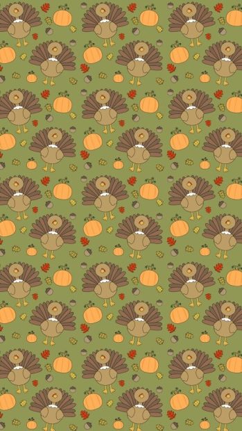 Cute Turkey wallpaper and cute pumpkin iphone wallp.