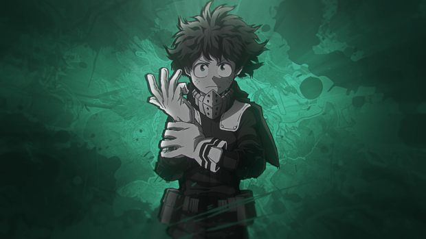 Deku 4K Wallpaper for Mac.