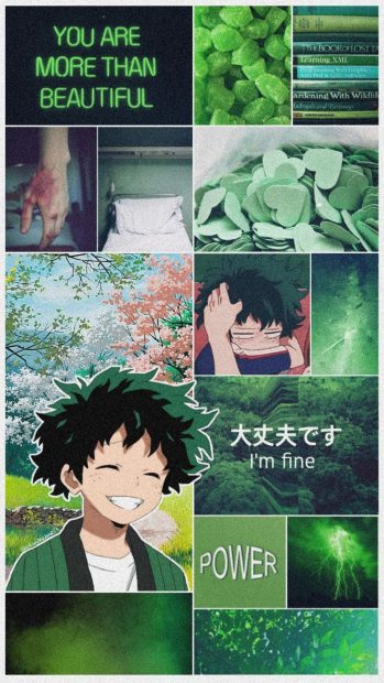 Deku Aesthetic Wallpaper High Resolution.