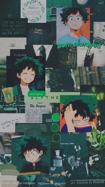 Deku Aesthetic Wallpaper for Mobile.