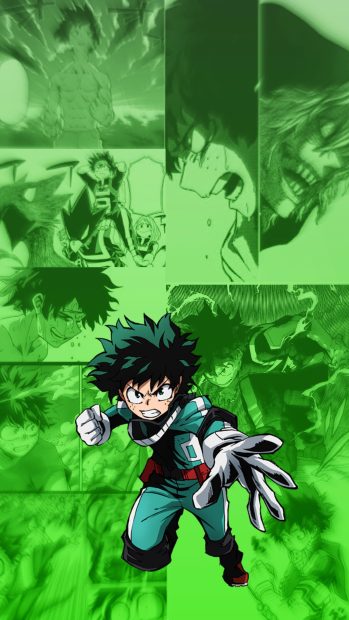 Deku Aesthetic Wallpaper for iPhone.