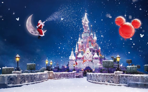 Disney Christmas Desktop Wallpaper HD.