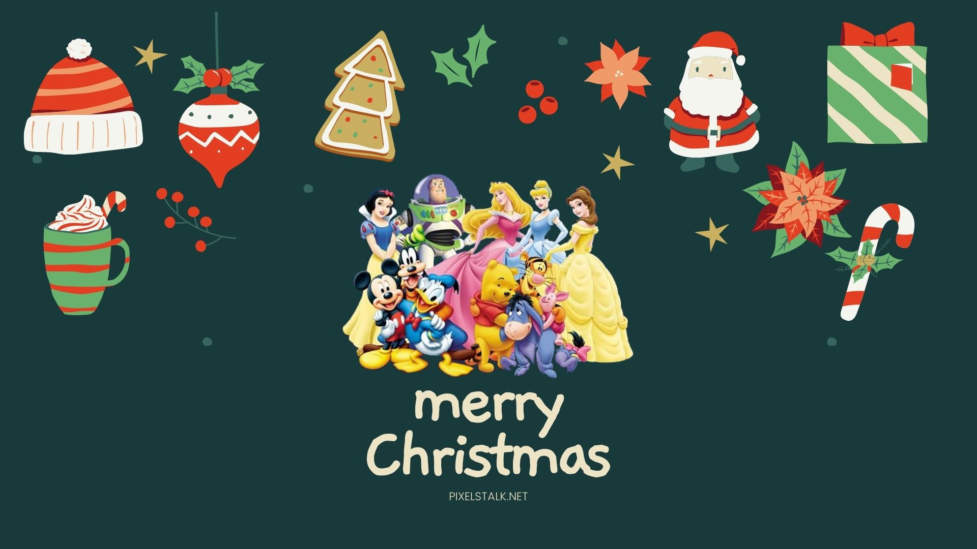 Disney Christmas Wallpaper Hd
