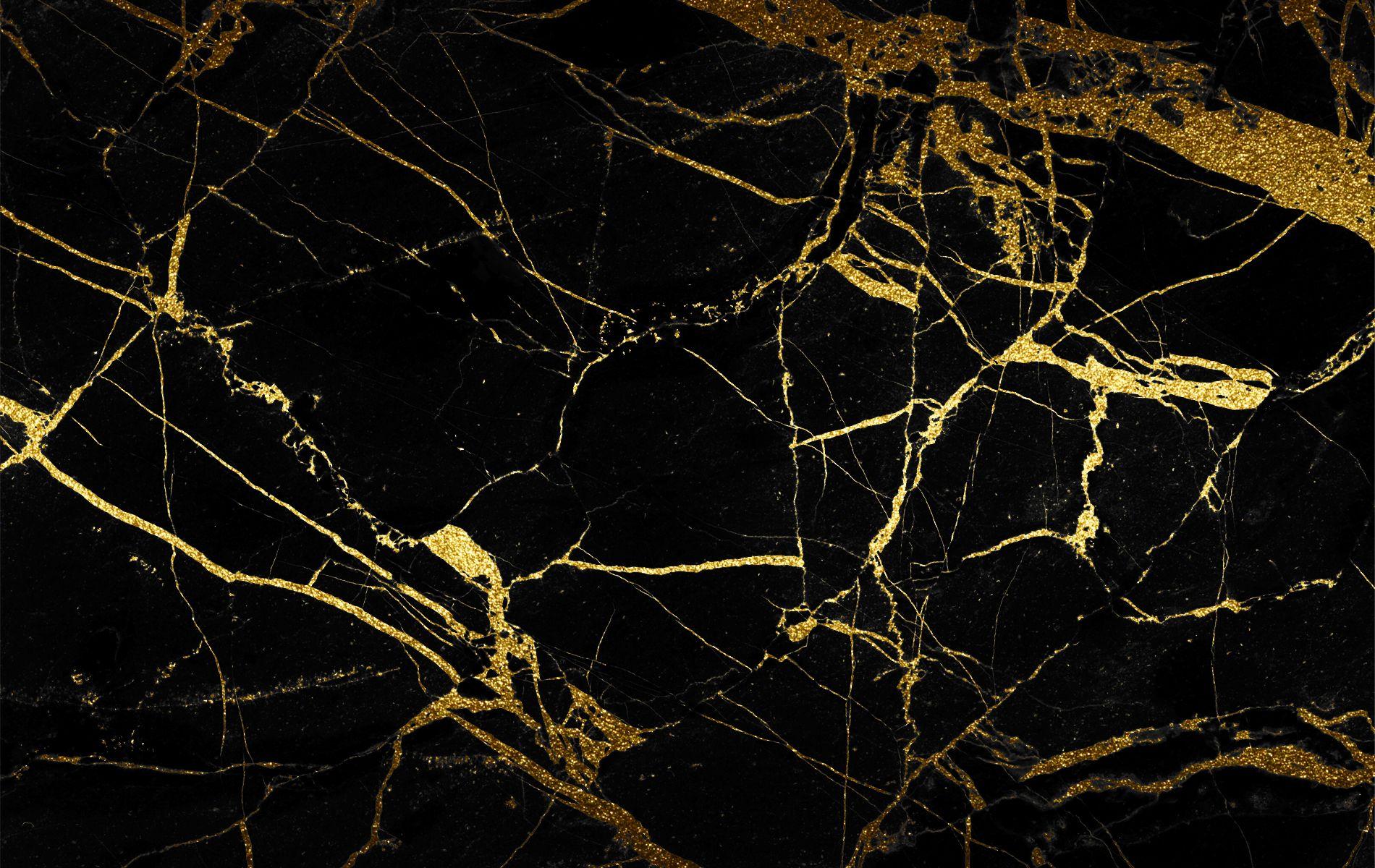 Black and Gold Marble Wallpapers 