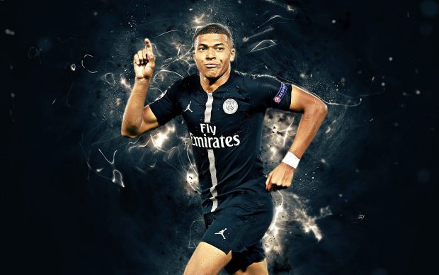 Download Free Mbappe PSG Football Star Desktop Wallpaper 1.