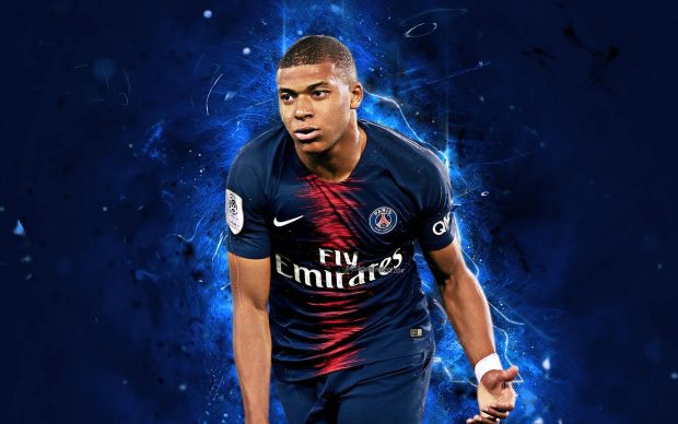 Download Free Mbappe PSG Football Star Desktop Wallpaper 2.