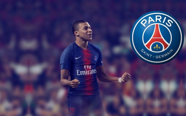 Download Free Mbappe PSG Football Star Desktop Wallpaper 3.