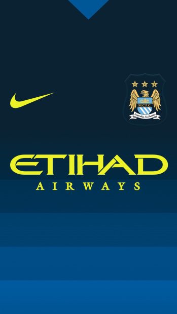 Etihad Manchester City iPhone Wallpaper 1.