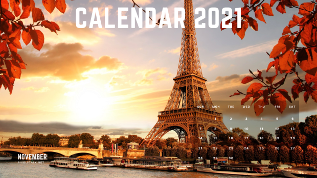 Fall 2021 Calendar Wallpapers on November Download Free.