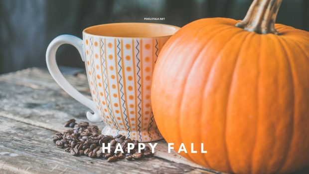 Fall Pumpkin Wallpaper for Desktop.