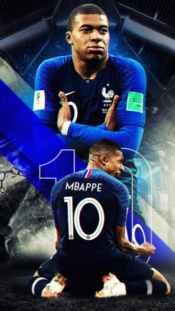  Fan App Kylian Mbappe Wallpapers Full HD for Android.