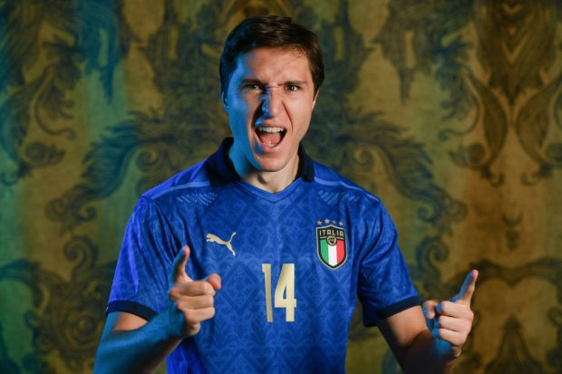 Federico Chiesa Italia Euro 2020.