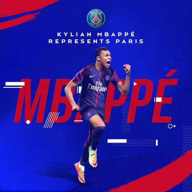 Football Star Mbappe PSG Wallpaper 1.