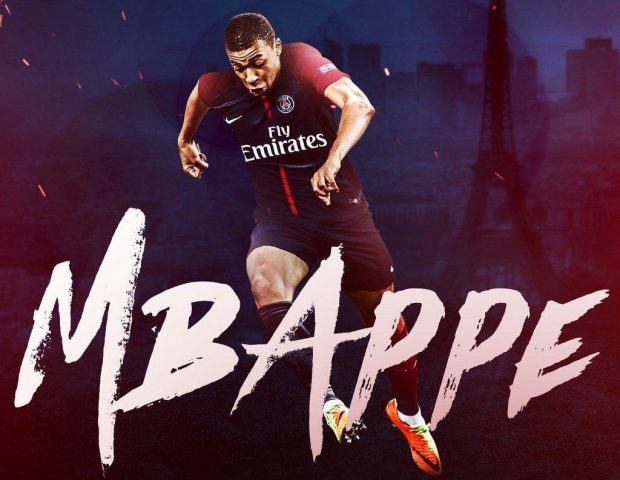 Football Star Mbappe PSG Wallpaper 2.