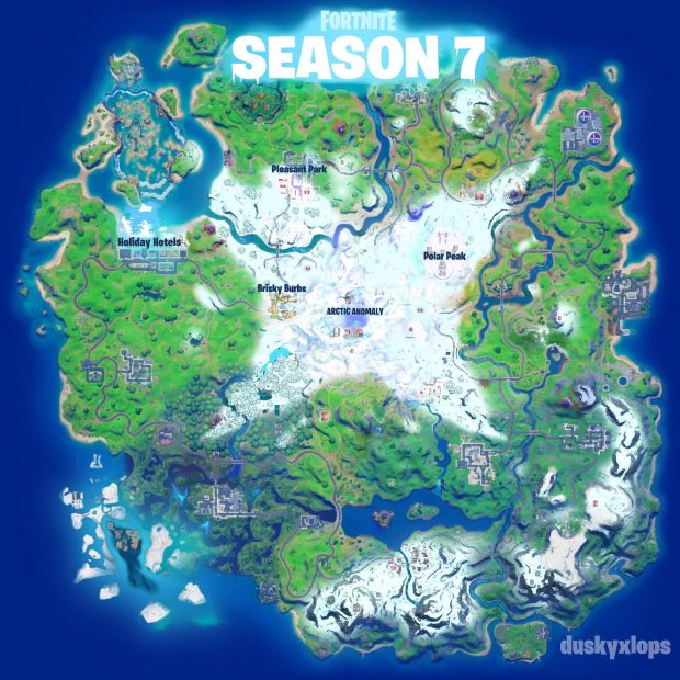 Fortnite Chapter 2 Season 7 New Map Wallpaper (1).