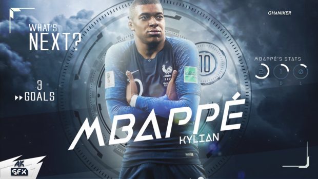 France Kylian Mbappe Wallpaper HD For Desktop and Mobile.