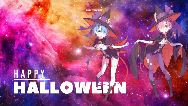 Free Download Anime Halloween Wallpapers.