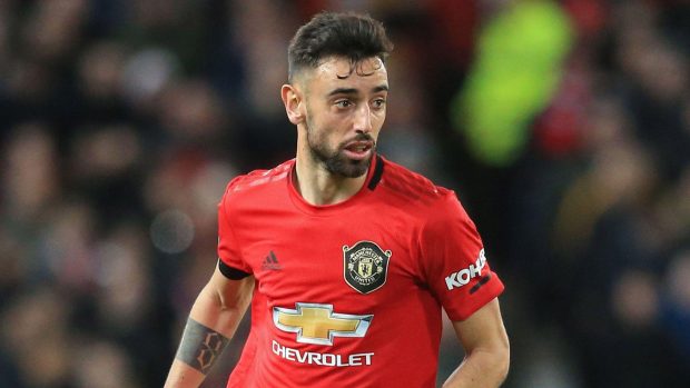 Free Download Bruno Fernandes Manchester United Wallpaper.