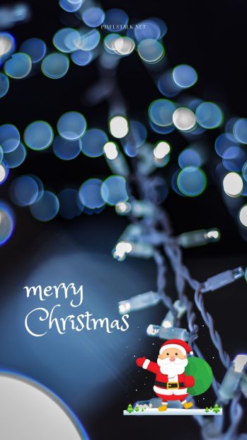 Free Download Christmas Light iPhone Wallpaper.