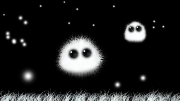 Free Download Cute Black and White Wallpaper for Desktop.