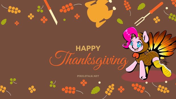 Free Download Kawaii Thanksgiving Wallpaper.