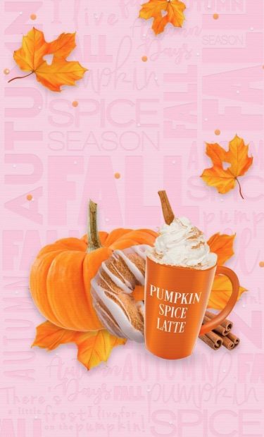 Free Download Pink Pumpkin Thanksgiving iPhone Wallpapers.