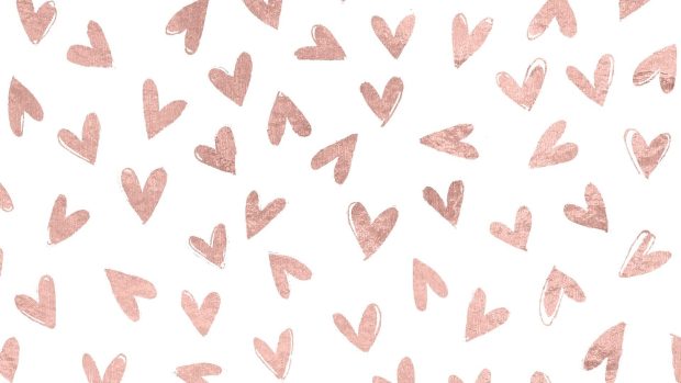 Free Download Rose Gold Aesthetic Desktop Background.