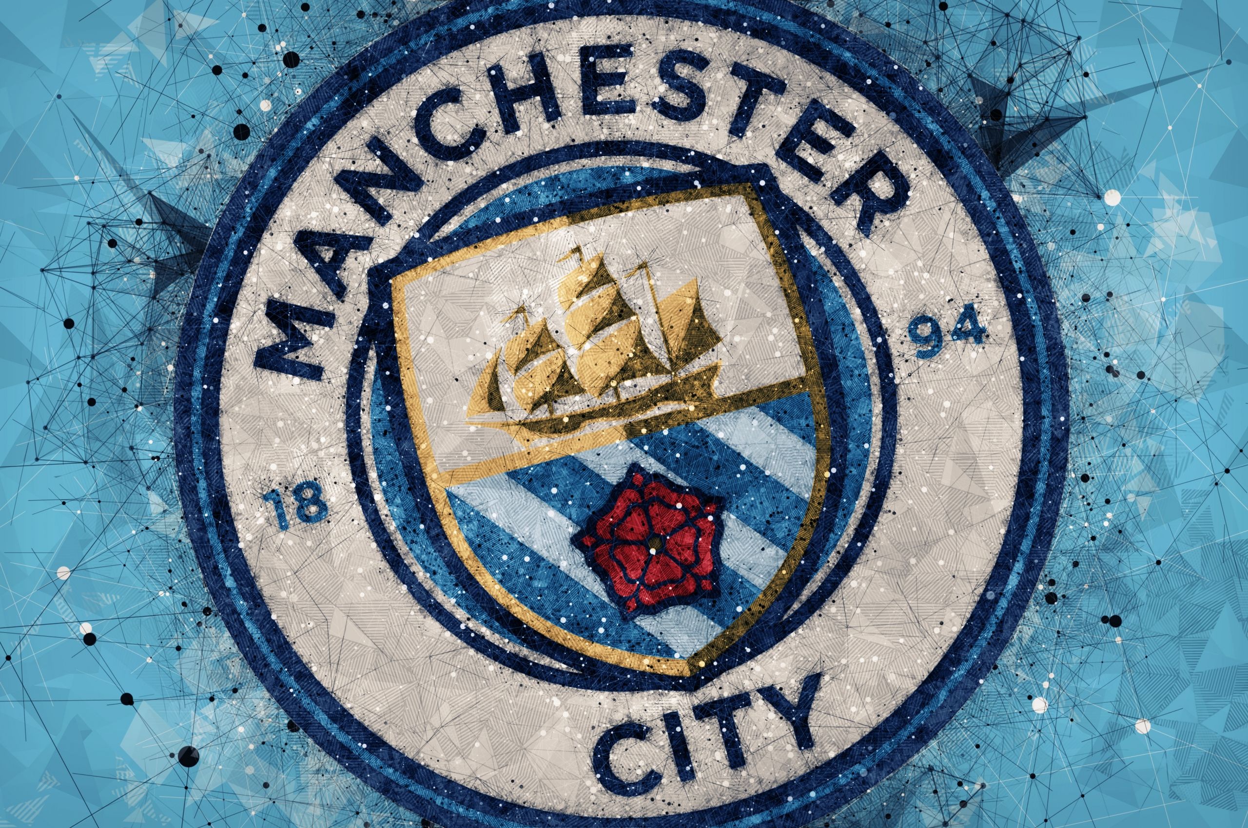 Manchester City Logo Wallpapers HD 4K Free Download for Deskop PC -  