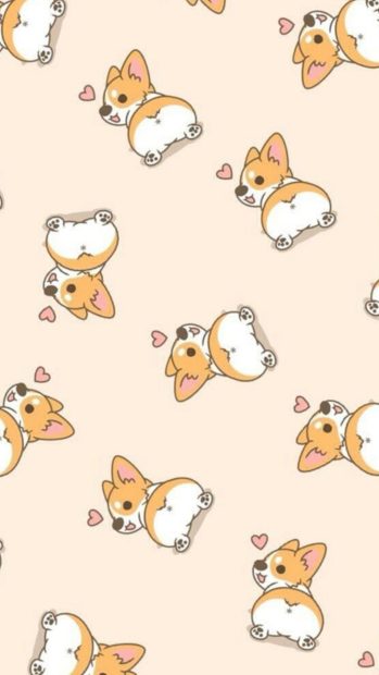 Free download Cute Cartoon Dog Wallpaper.