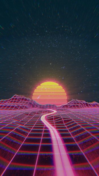 Free download Retro 80s Aesthetic iPhone Wallpaper HD.