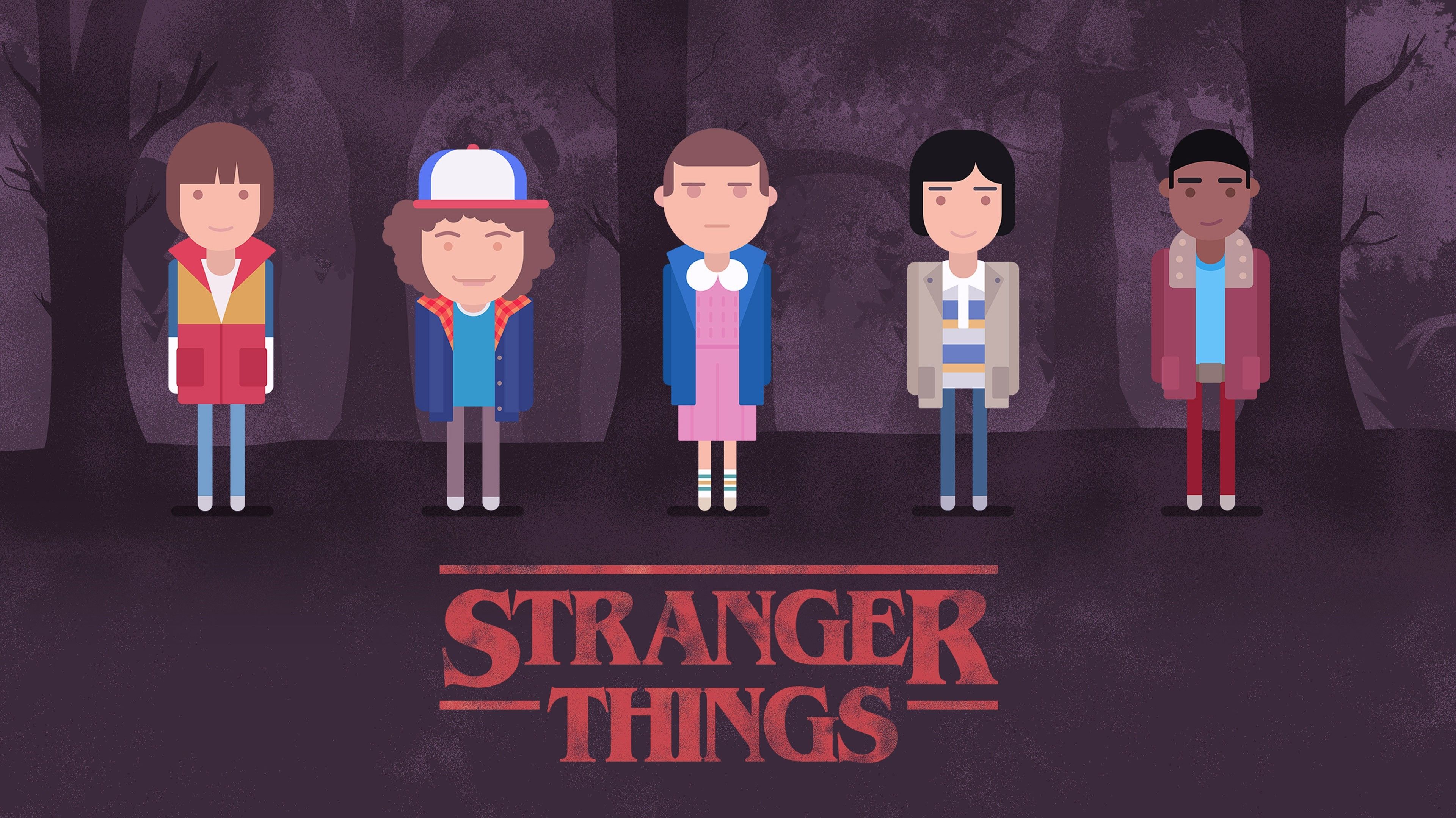 Stranger Things for computer Wallpaper  NawPic