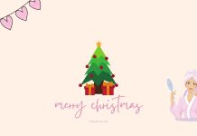 Girly Christmas Wallpaper HD Free download.