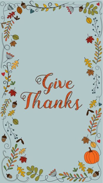 Give Thanks wallpaper iphone.