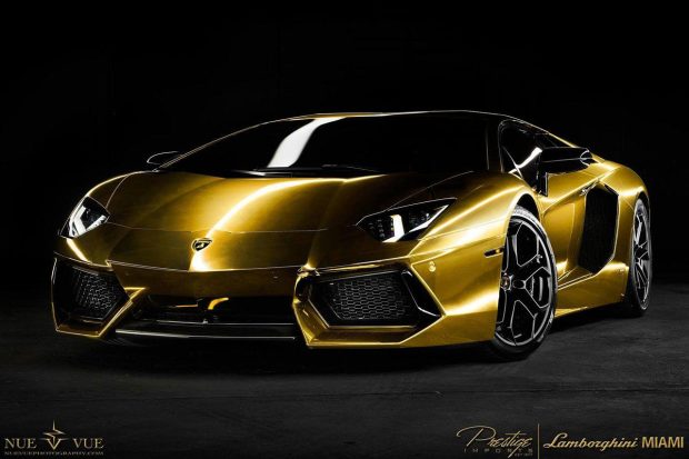 Gold Black Cars Wallpapers Free download.