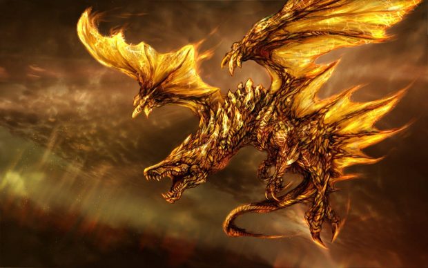 Gold Dragon Black Wallpapers HD.