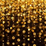 Gold and Black Desktop Wallpaper.