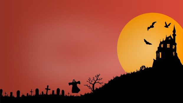 Graveyard Halloween Backgrounds 1080p.