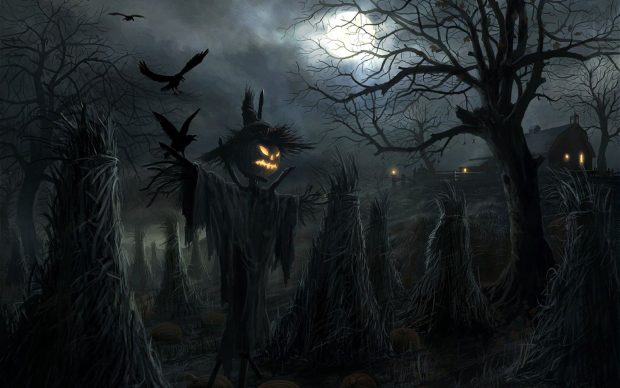 Graveyard Halloween Backgrounds for PC.