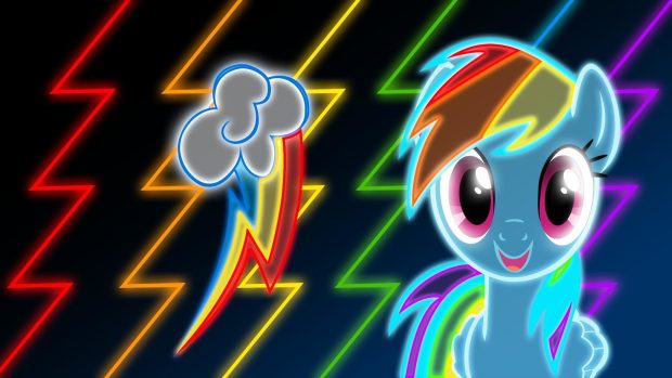 HD Backgrounds Cute Neon.