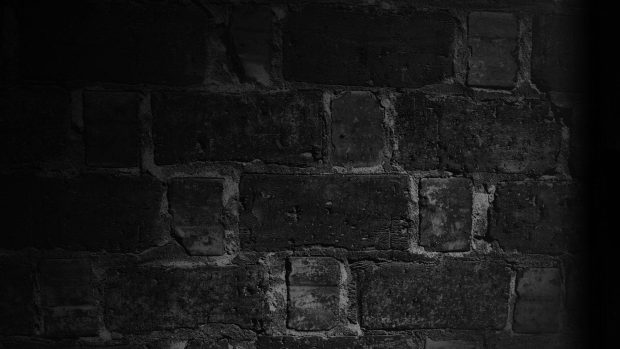 HD Black Wall Brick 4K Wallpapers.