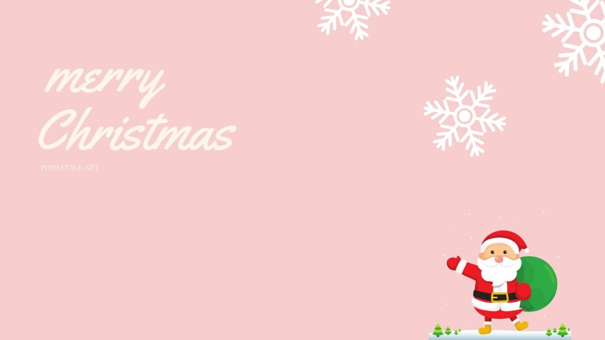 Pink Christmas Wallpapers HD - PixelsTalk