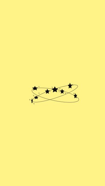 HD Wallpaper iPhone Yellow Aesthetic.