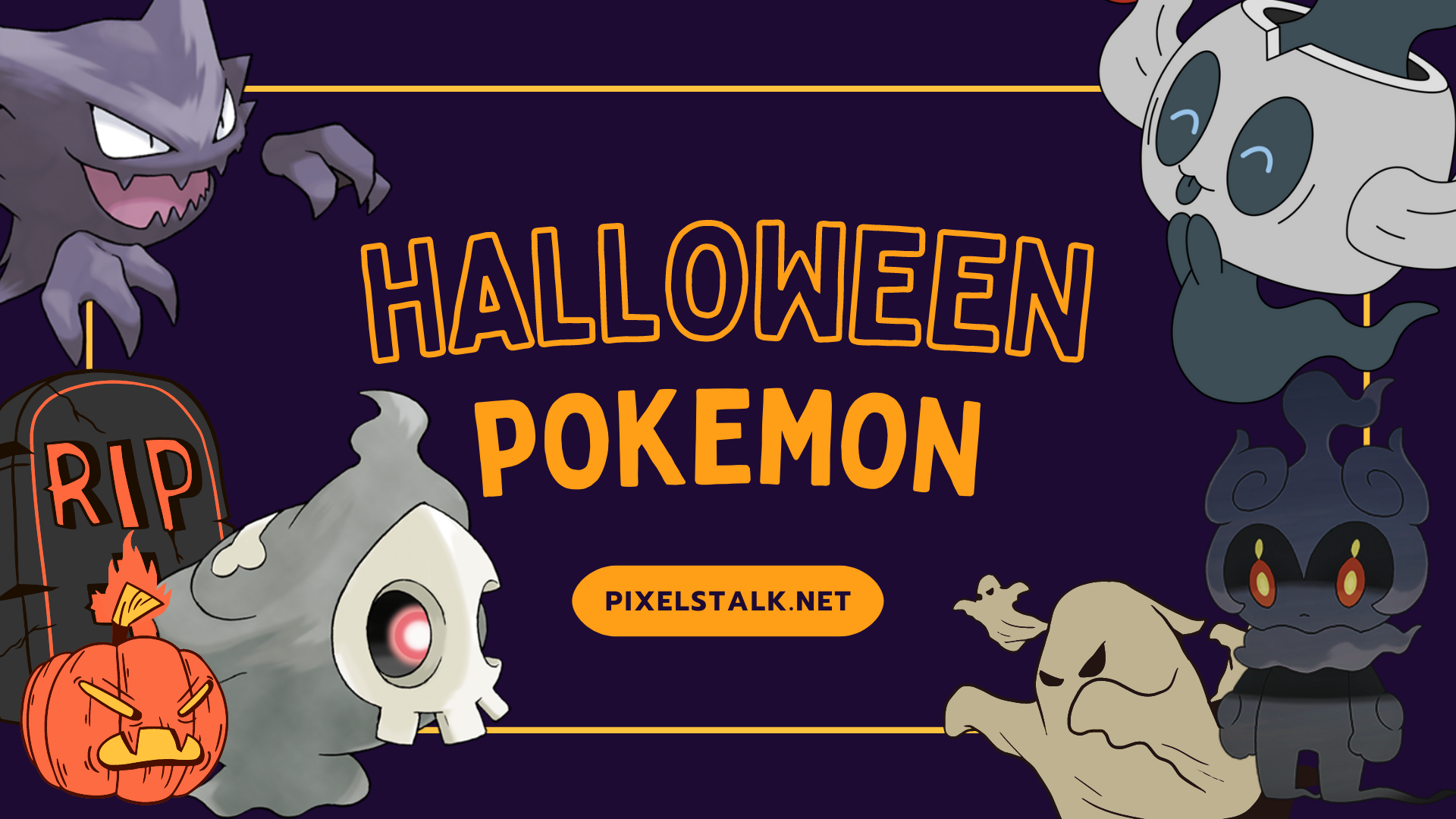 Pokemon Halloween Wallpapers for Desktop, PC and Mobile 