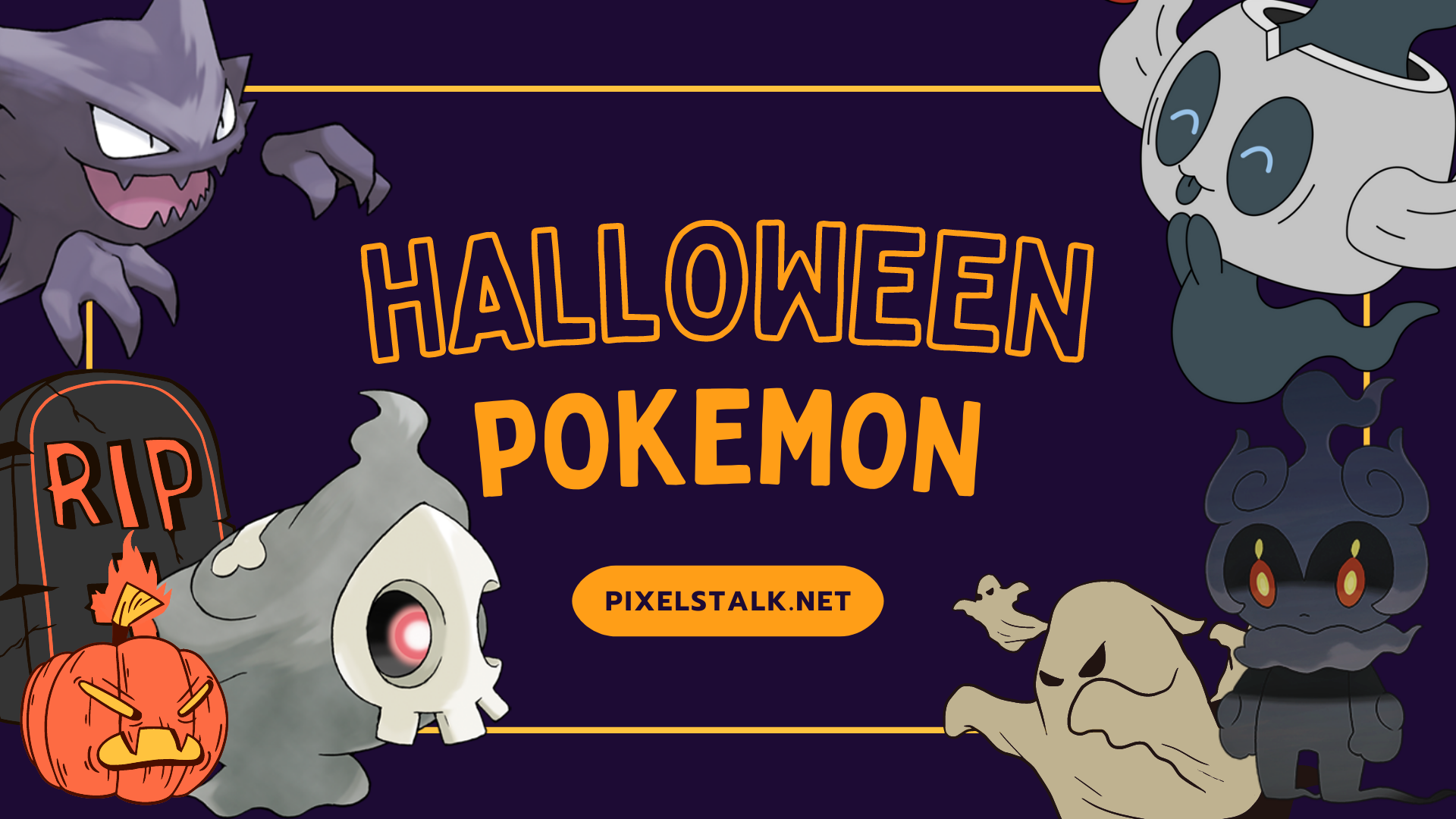 Ghost Pokemon Wallpapers 4K HD 1920x1080 Phone  Desktop Backgrounds