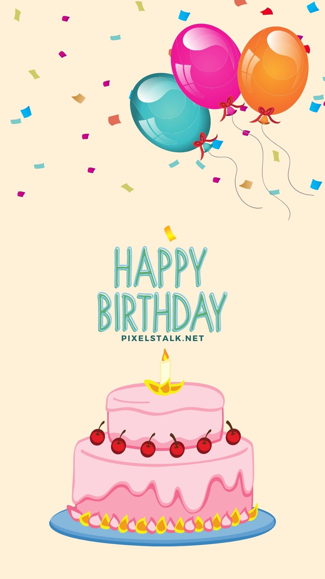 Phone Wallpapers HD Happy Birthday Pastel  by BonTon TV  Free Backgrounds  1080x1920  Birthday wallpaper Birthday background wallpaper Happy birthday  wallpaper