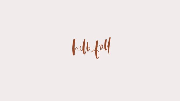 Hello Fall Wallpaper Desktop.